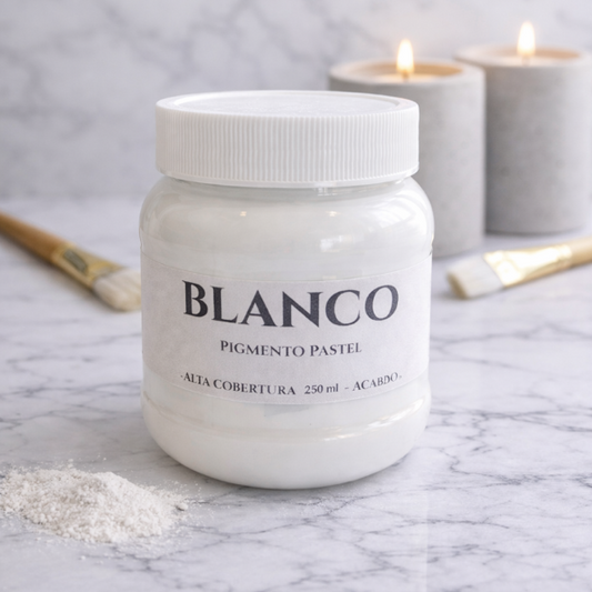 ✨ Pintura Blanca para Cemento – Acabado Pastel Premium (250 ml/500ml)