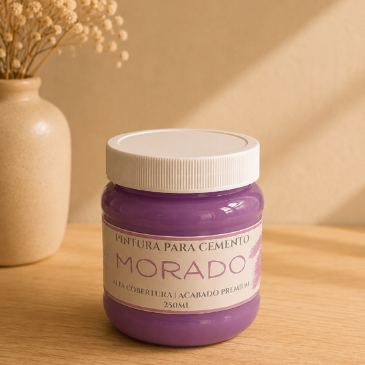 ✨ Pintura Morado para Cemento – Acabado Pastel Premium (250 ml/500ml)