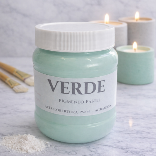 ✨ Pintura Verde para Cemento – Acabado Pastel Premium (250 ml/500ml)