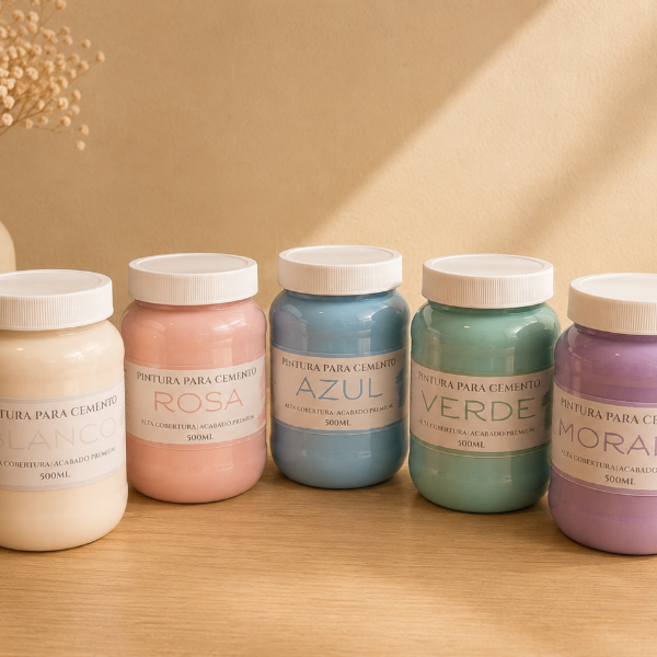 ✨ Pintura Verde para Cemento – Acabado Pastel Premium (250 ml/500ml)