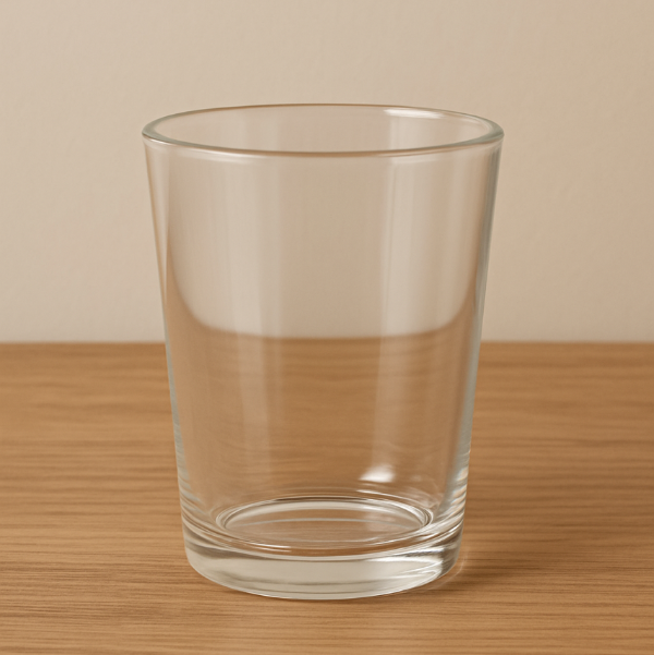 ✨Vaso Votivo de  Vidrio Transparente 100 ml- $18.00 c/u (mayoreo desde 25 pzas)