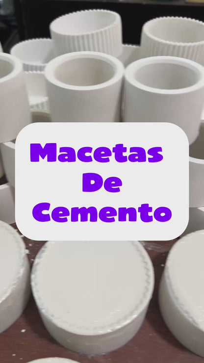 ✨Maceta Redonda Minimalista – 
$7.00 c/u (mayoreo desde 25 pzas)