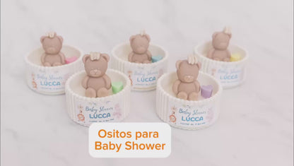 ✨Osito  en Maceta Baby Shower– $71.25 c/u desde 25 pzas