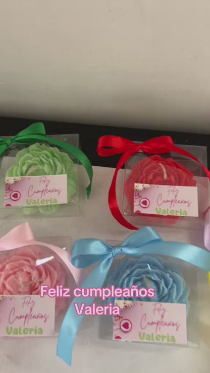 ✨Peonias Cumpleaños – $54.15 c/u desde 25 pzas